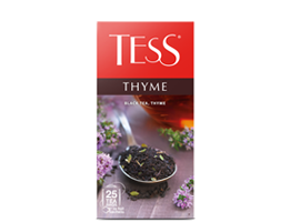черный чай с чабрецом TESS Thyme фото