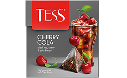 черный чай с ароматом вишневой колы TESS Cherry Cola  фото